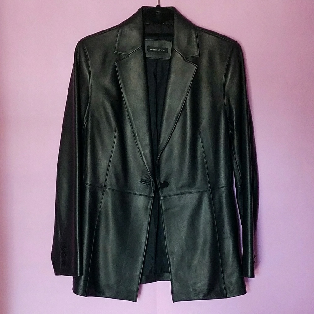 🆕✨HP✨ Valerie Stevens Leather Jacket - Picture 2 of 7